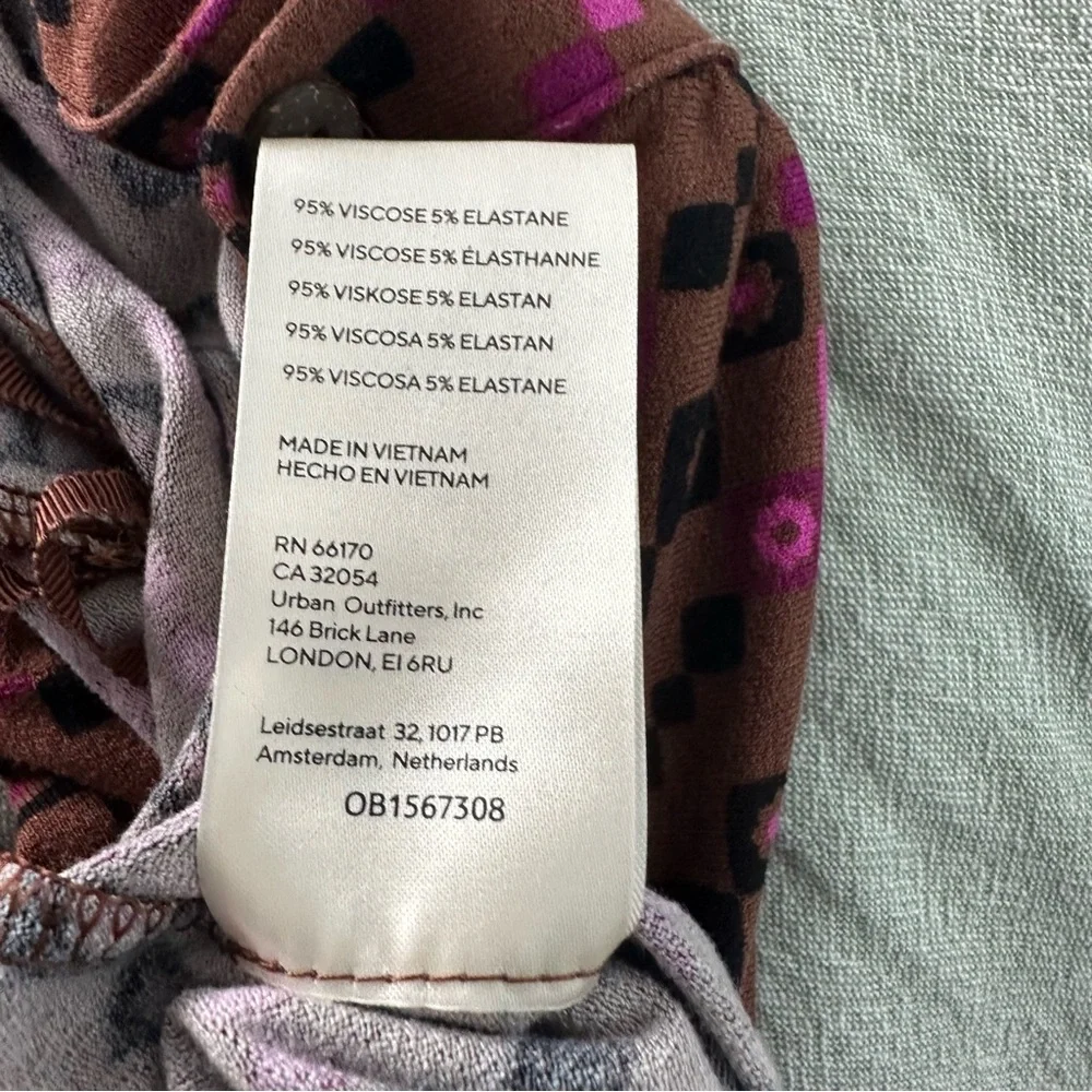 Free People Sleeveless Boho Retro 70s Jumpsuit Size S NWT - Picture 6 of 11